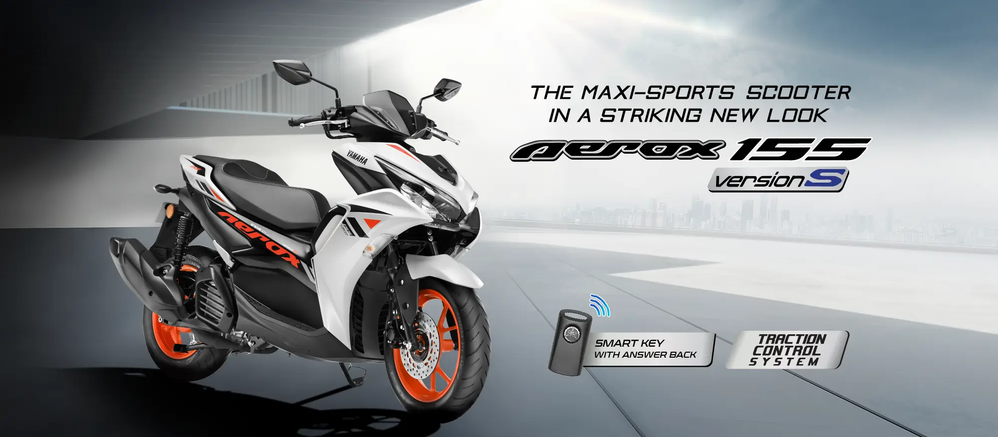 Yamaha Aerox Version S studio