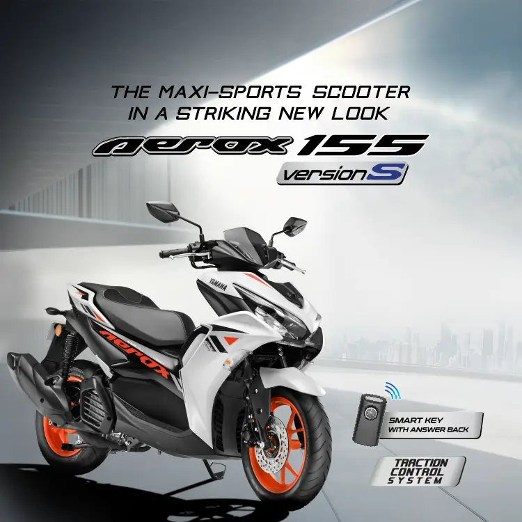 Yamaha Aerox Version S portrait