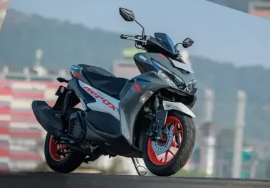 Yamaha Aerox Version S hero — The Destination Srinagar