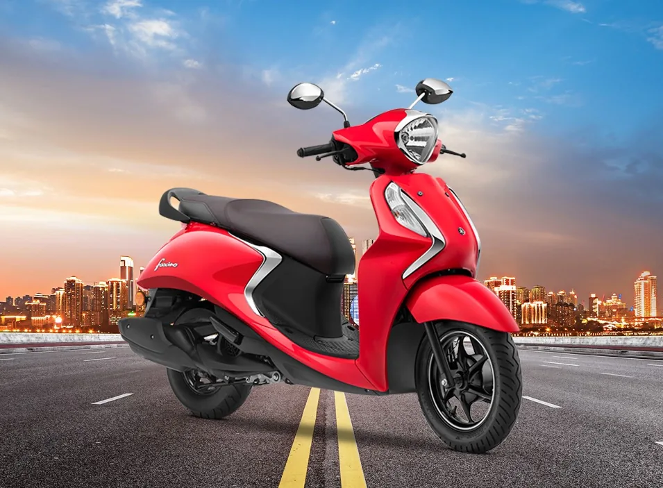 Yamaha Fascino 125 red